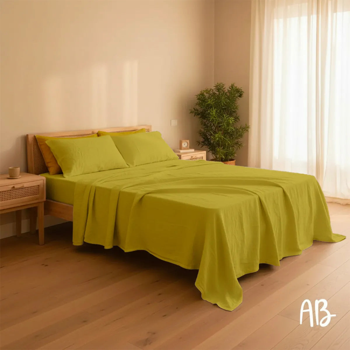 Completo lenzuola in lino