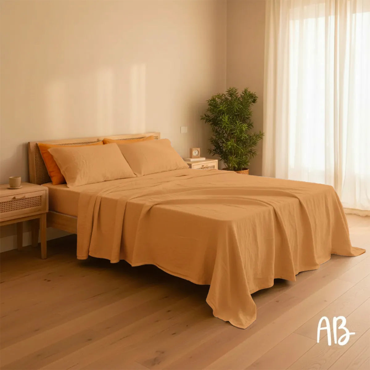 Completo lenzuola in lino