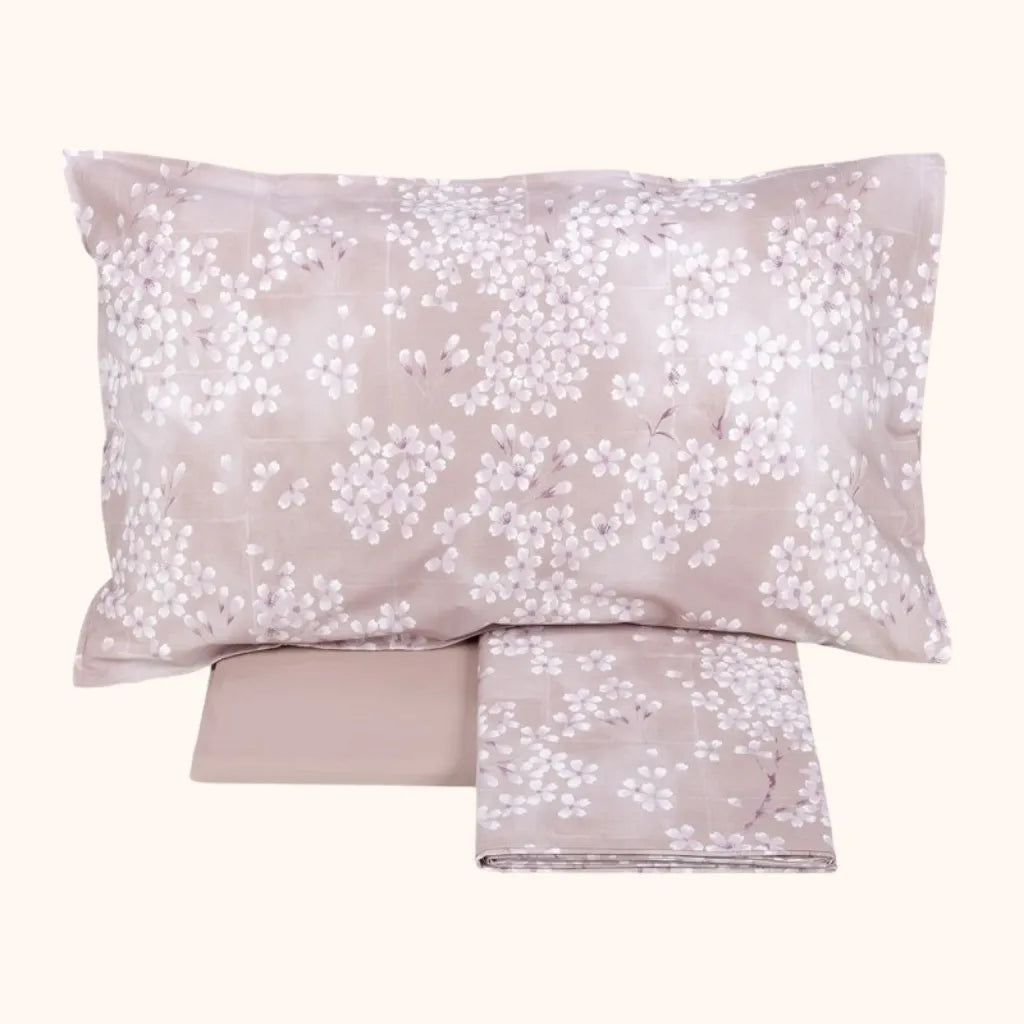 Completo lenzuola Kimono colore Rosa