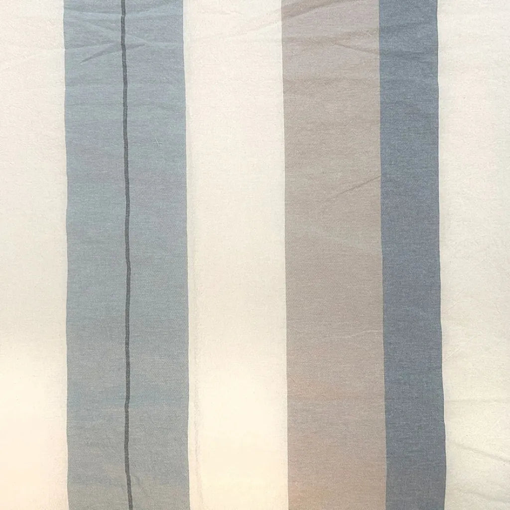 Completo lenzuola in cotone NO STIRO colore Denim