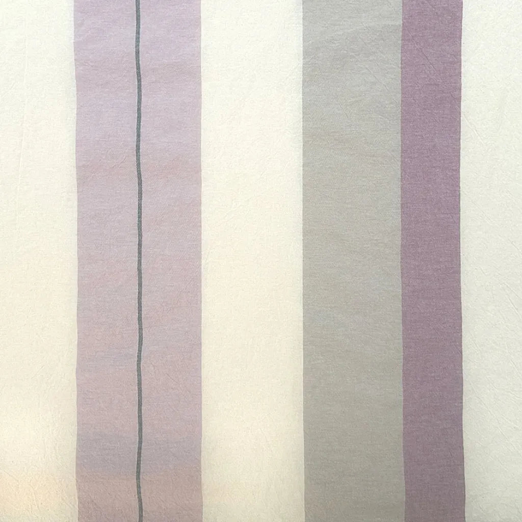 Completo lenzuola in cotone NO STIRO colore Malva