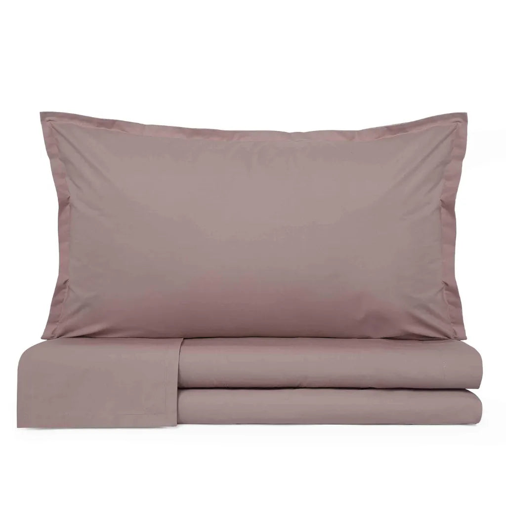 Completo lenzuola in percalle di cotone 200 fili Prestige cavalieri