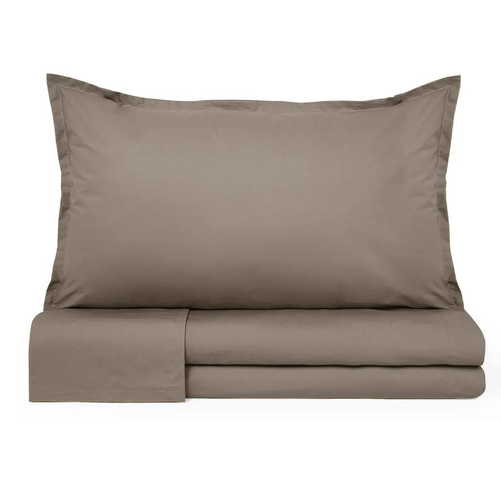 Completo lenzuola in percalle di cotone 200 fili Prestige cavalieri