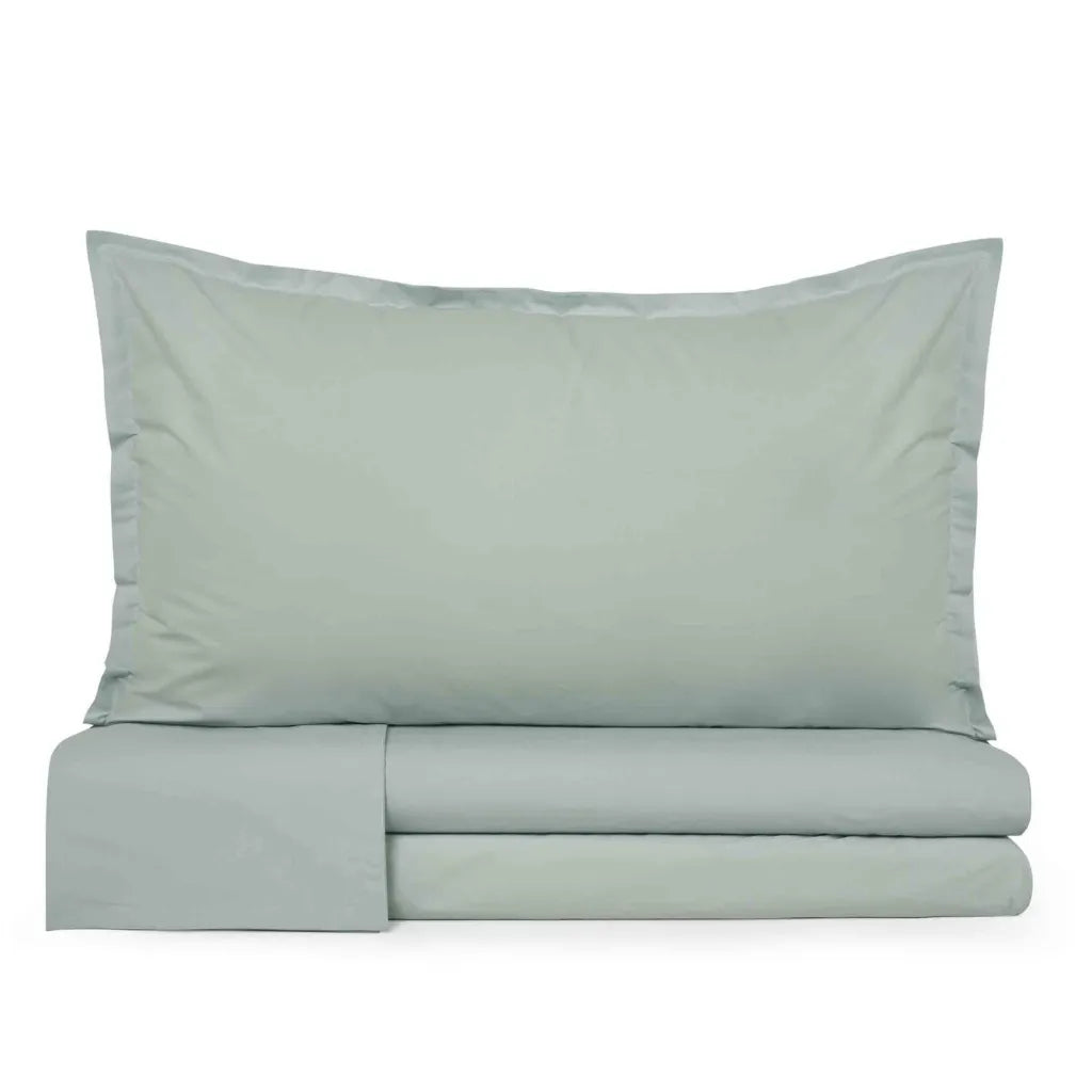 Completo lenzuola in percalle di cotone 200 fili Prestige cavalieri