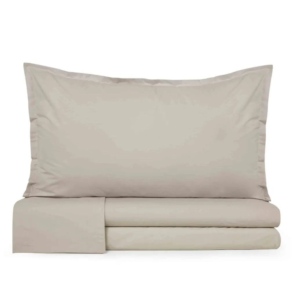 Completo lenzuola in percalle di cotone 200 fili Prestige cavalieri