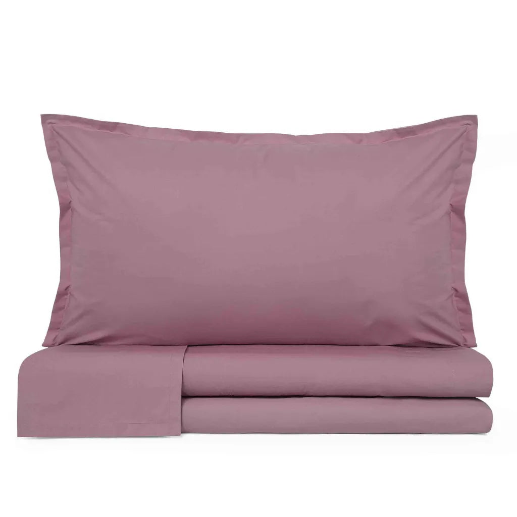 Completo lenzuola in percalle di cotone 200 fili Prestige cavalieri