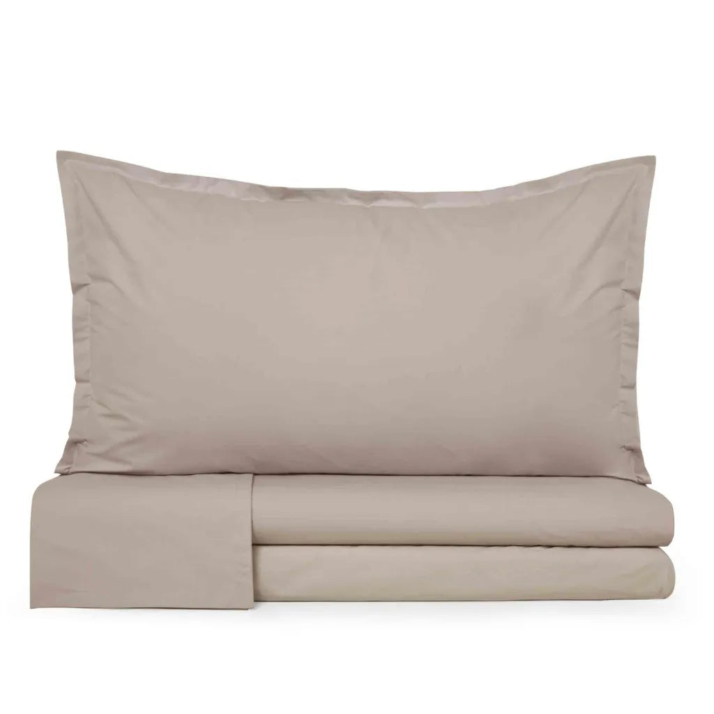 Completo lenzuola in percalle di cotone 200 fili Prestige cavalieri