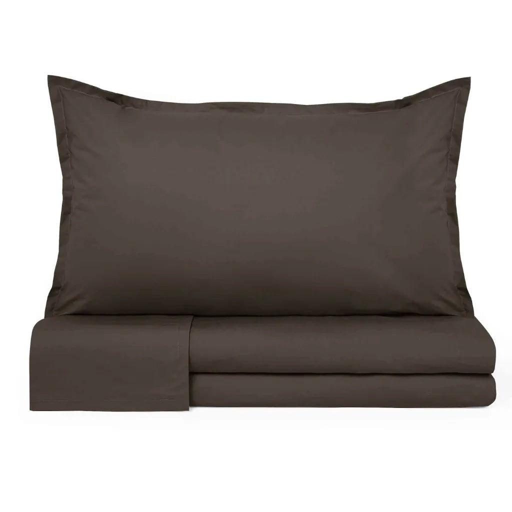 Completo lenzuola in percalle di cotone 200 fili Prestige cavalieri