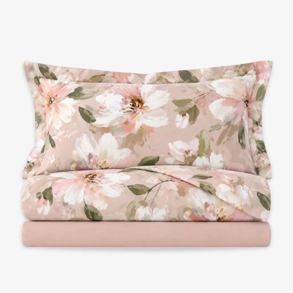 Completo lenzuola Prestige Couture Matrimoniale colore Blush