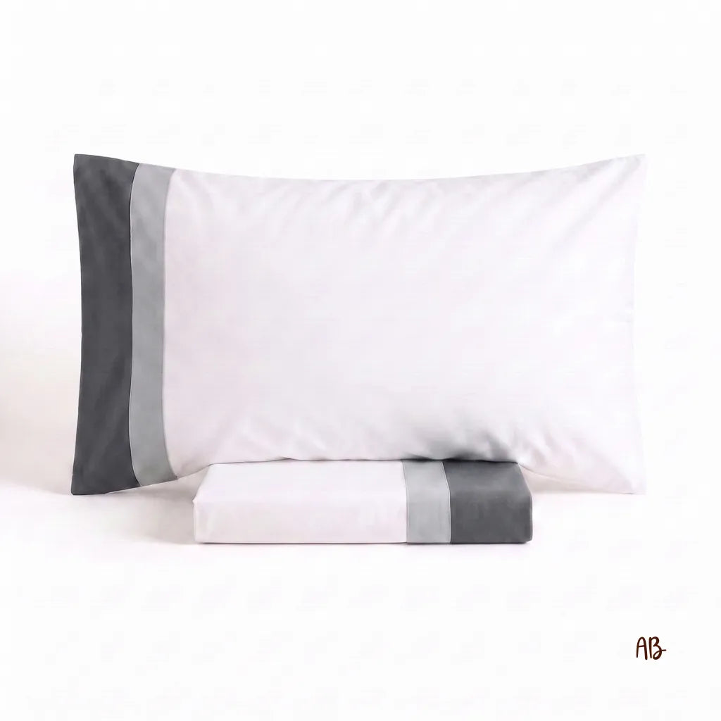 Completo lenzuola Venezia colore Grigio