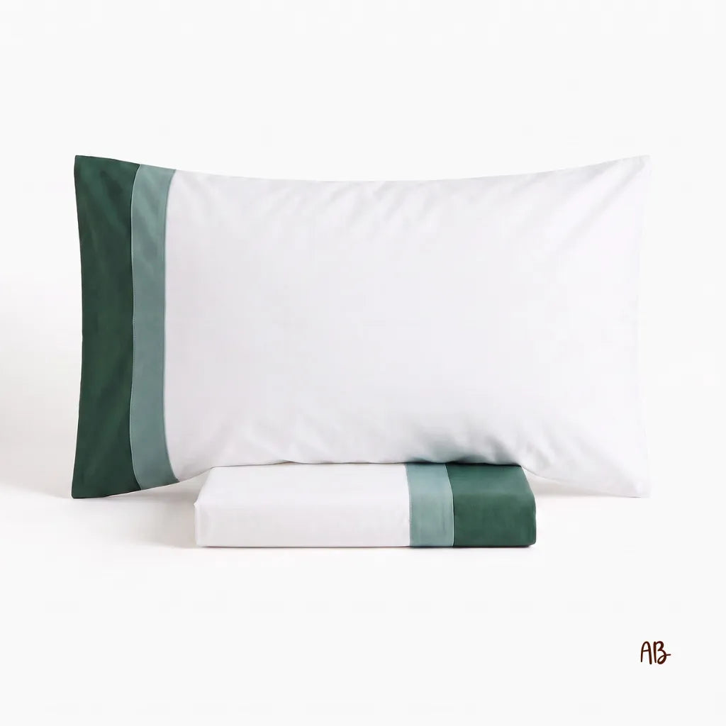 Completo lenzuola Venezia colore Tiffany