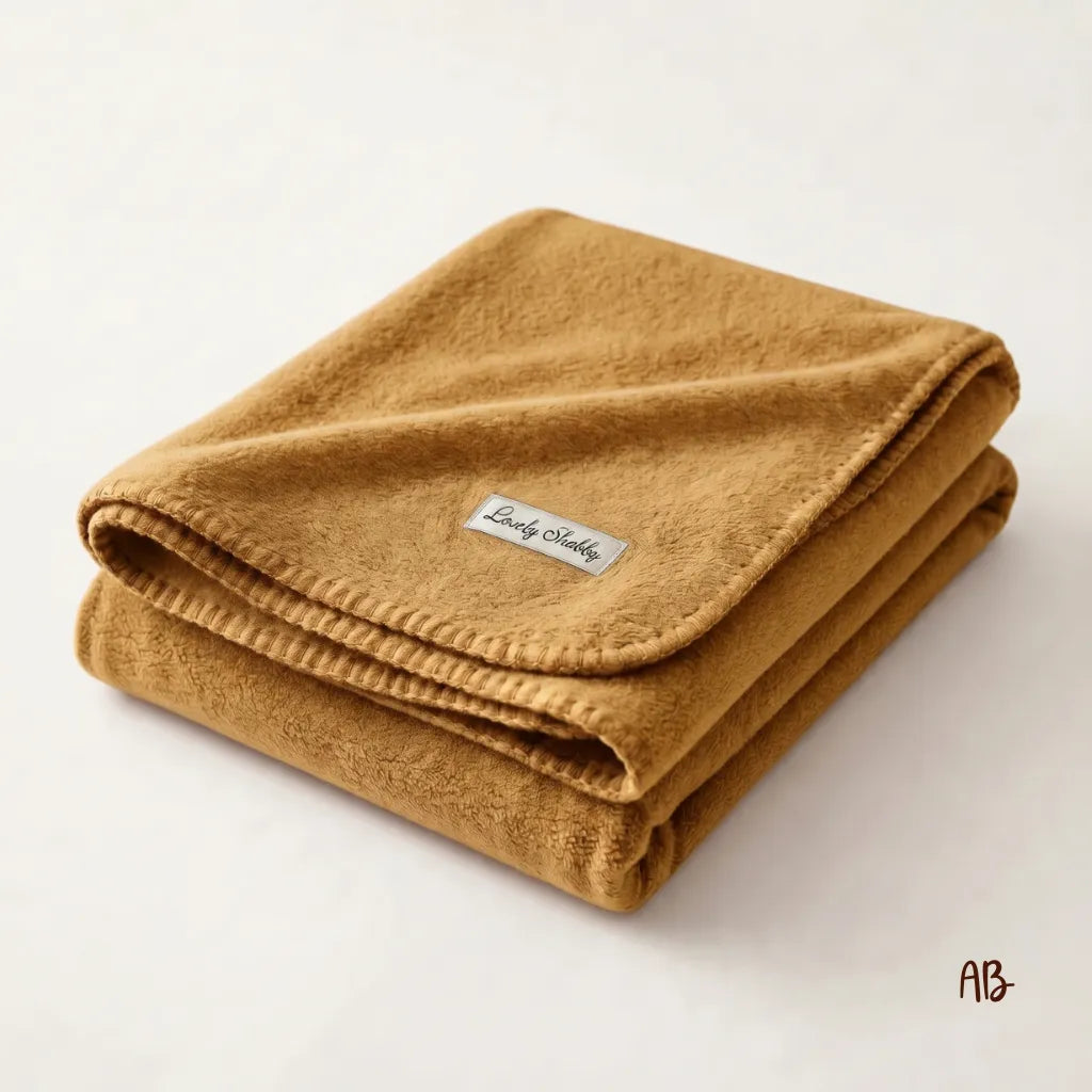 Coperta Aspen colore Senape taglia Matrimoniale