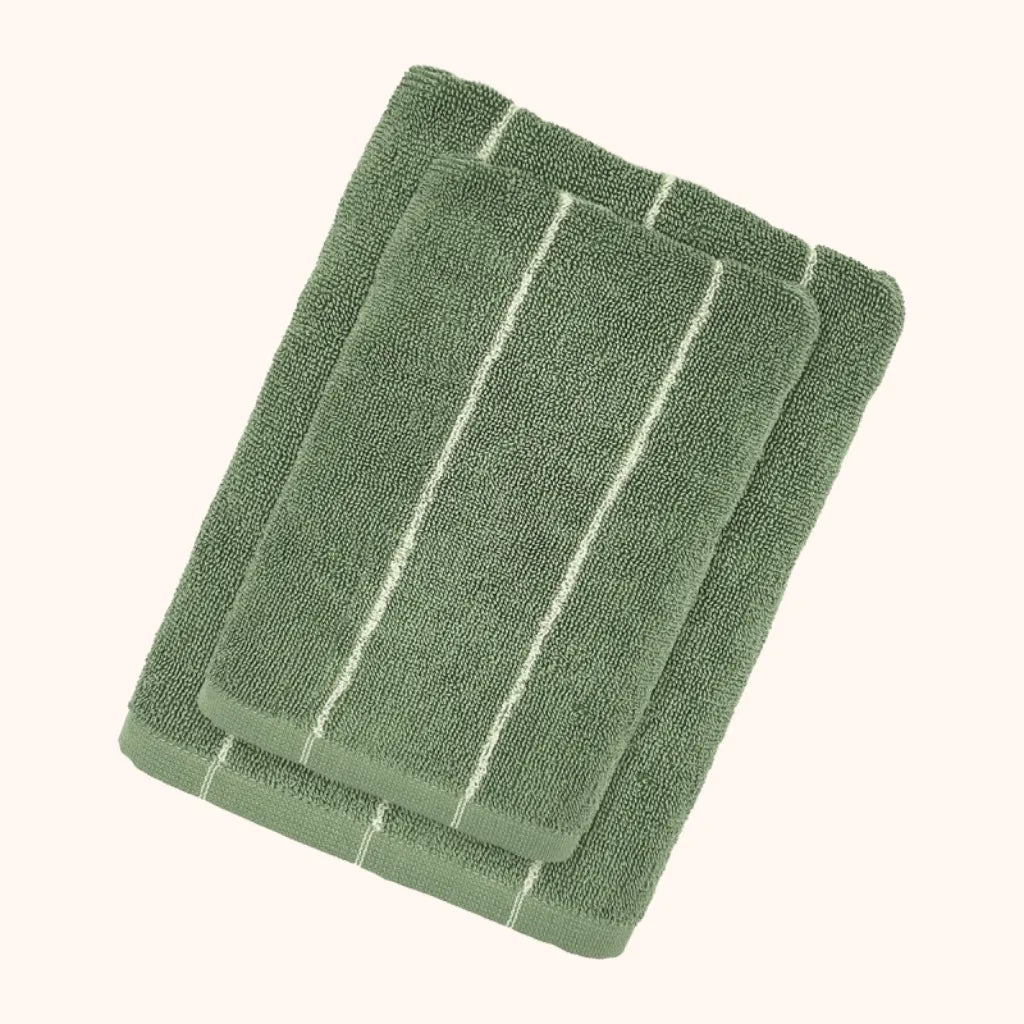 Coppia asciugamani Smart colore Verde