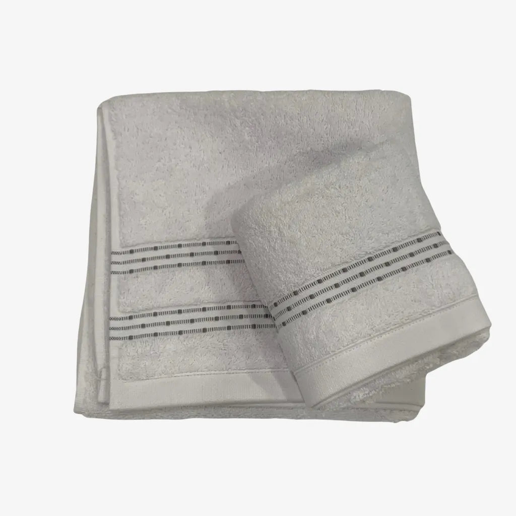 Coppia asciugamani Sultan colore Bianco