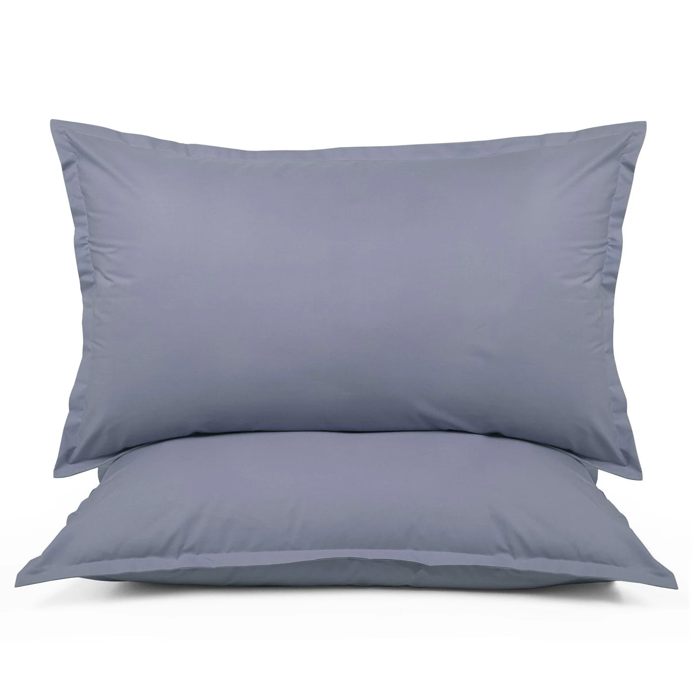 Coppia di federe Prestige in percalle colore Azzurro