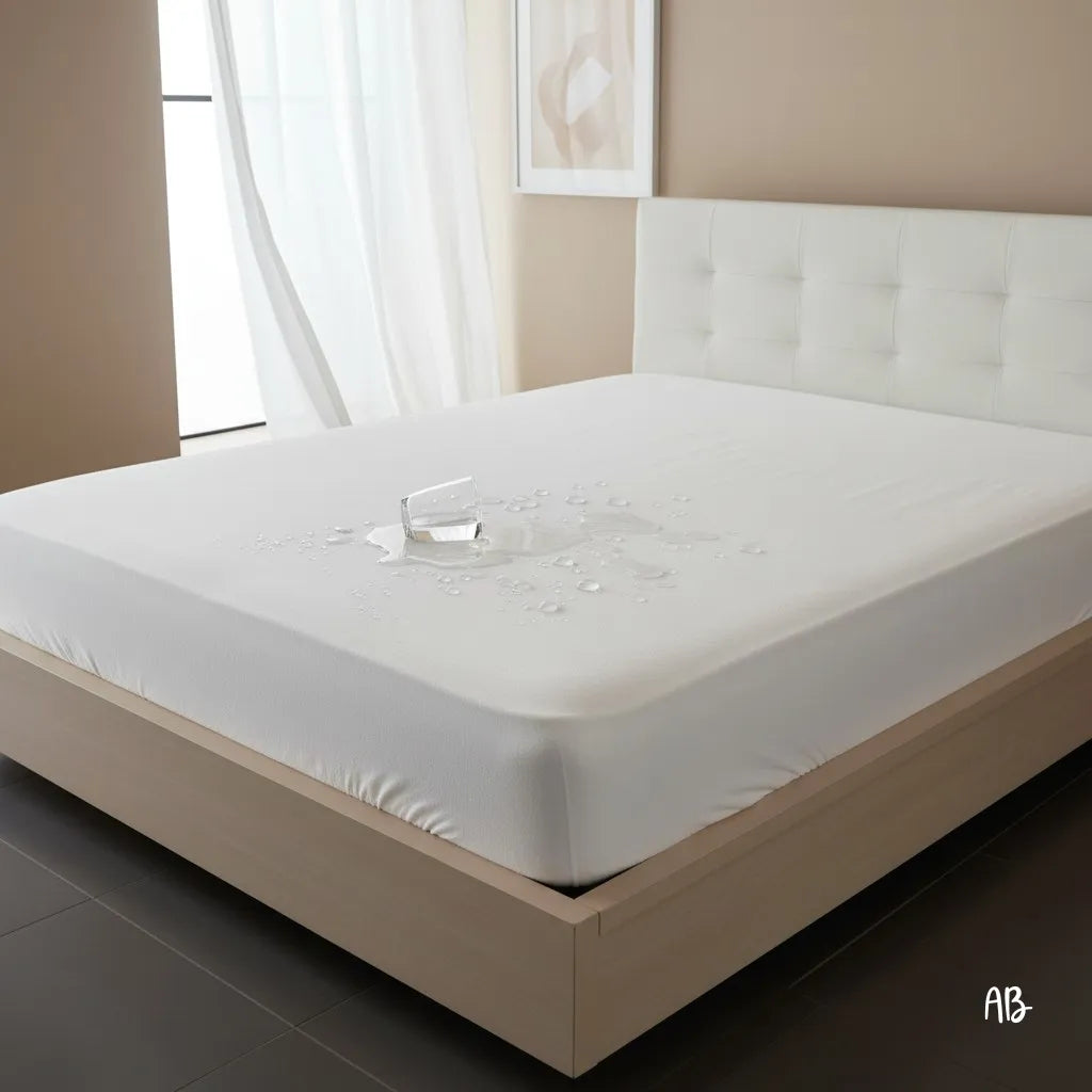 Coprimaterasso idrorepellente matrimoniale 175x200 con elastico impermeabile e antimacchia