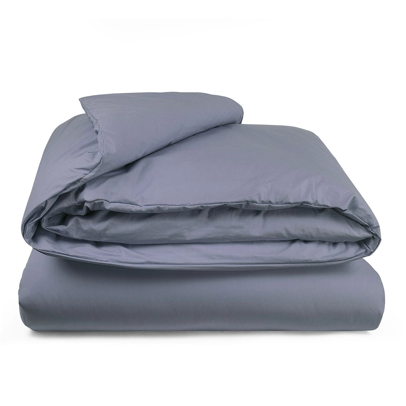 Sacco copripiumino Prestige in percalle di cotone colore Azzurro