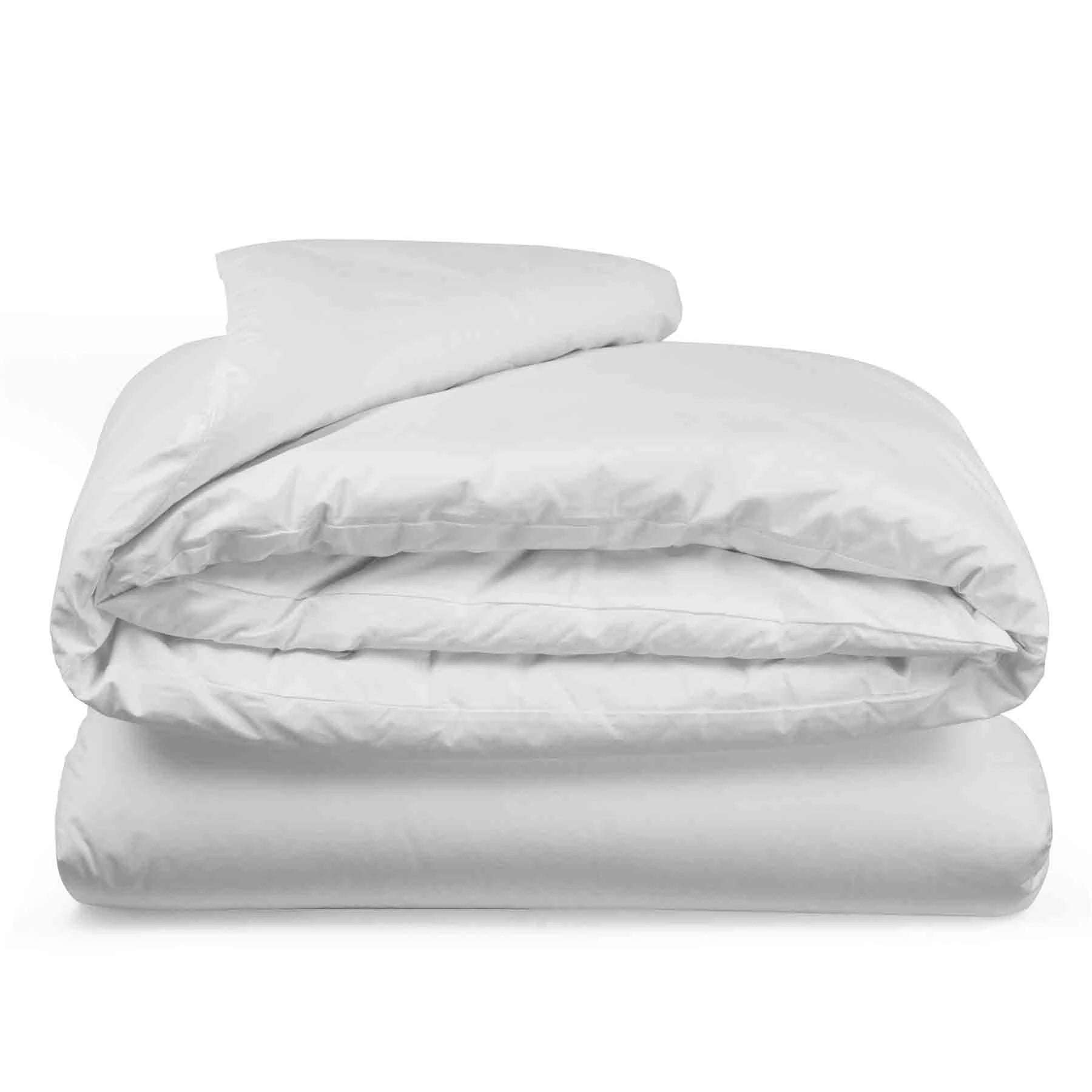 Sacco copripiumino Prestige in percalle di cotone colore Bianco