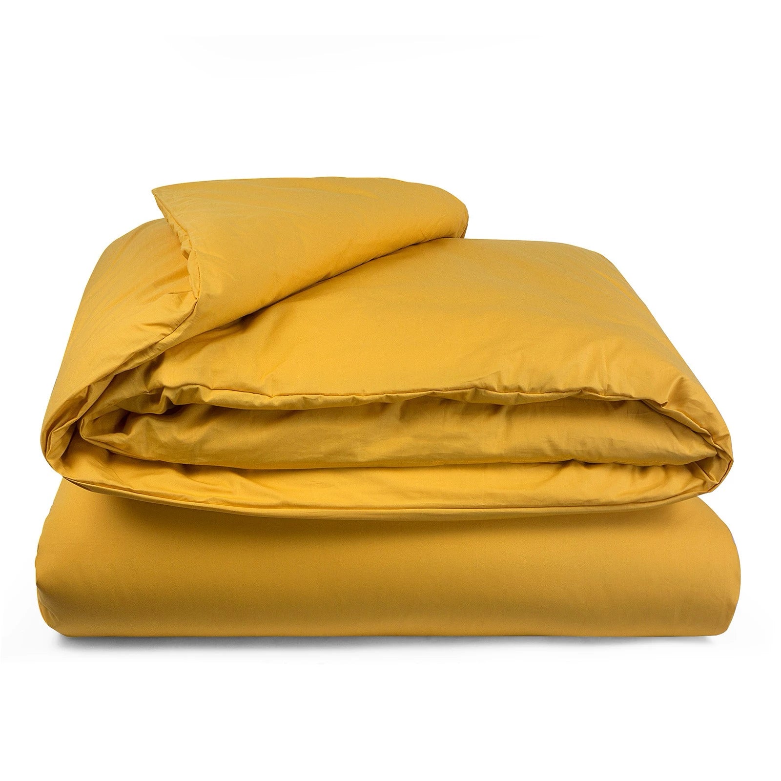 Sacco copripiumino Prestige in percalle di cotone colore Giallo