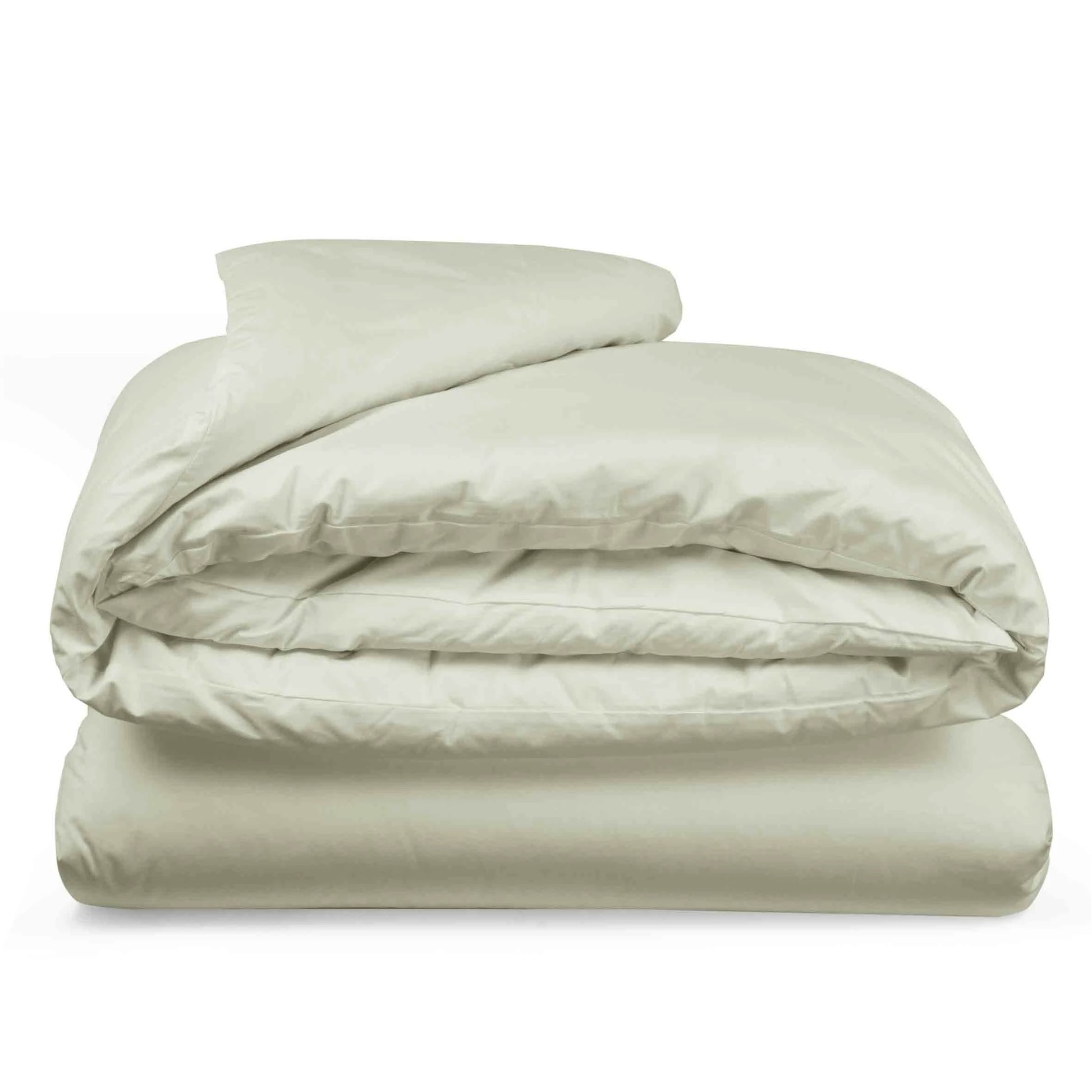 Sacco copripiumino Prestige in percalle di cotone colore Panna