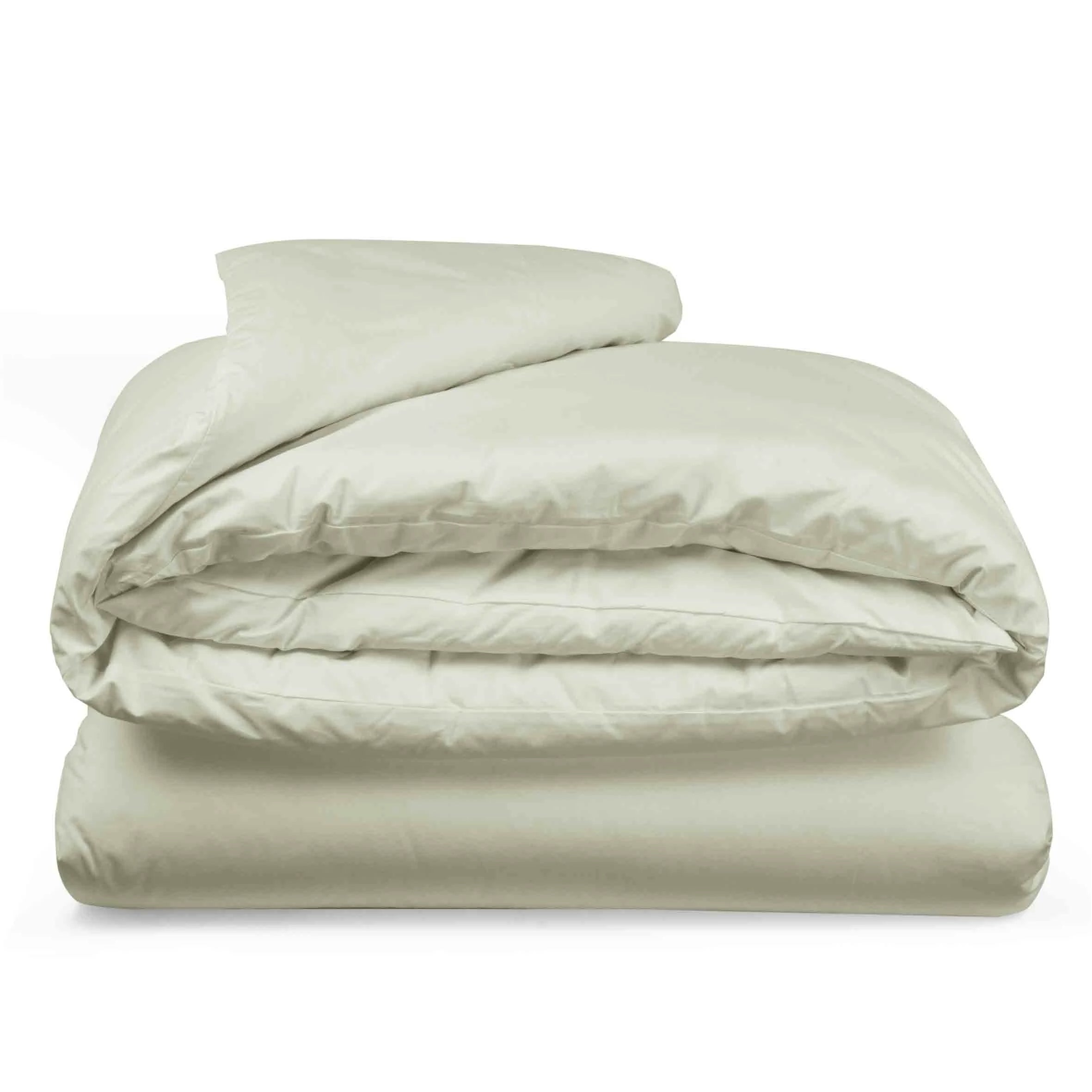 Sacco copripiumino Prestige in percalle di cotone colore Panna
