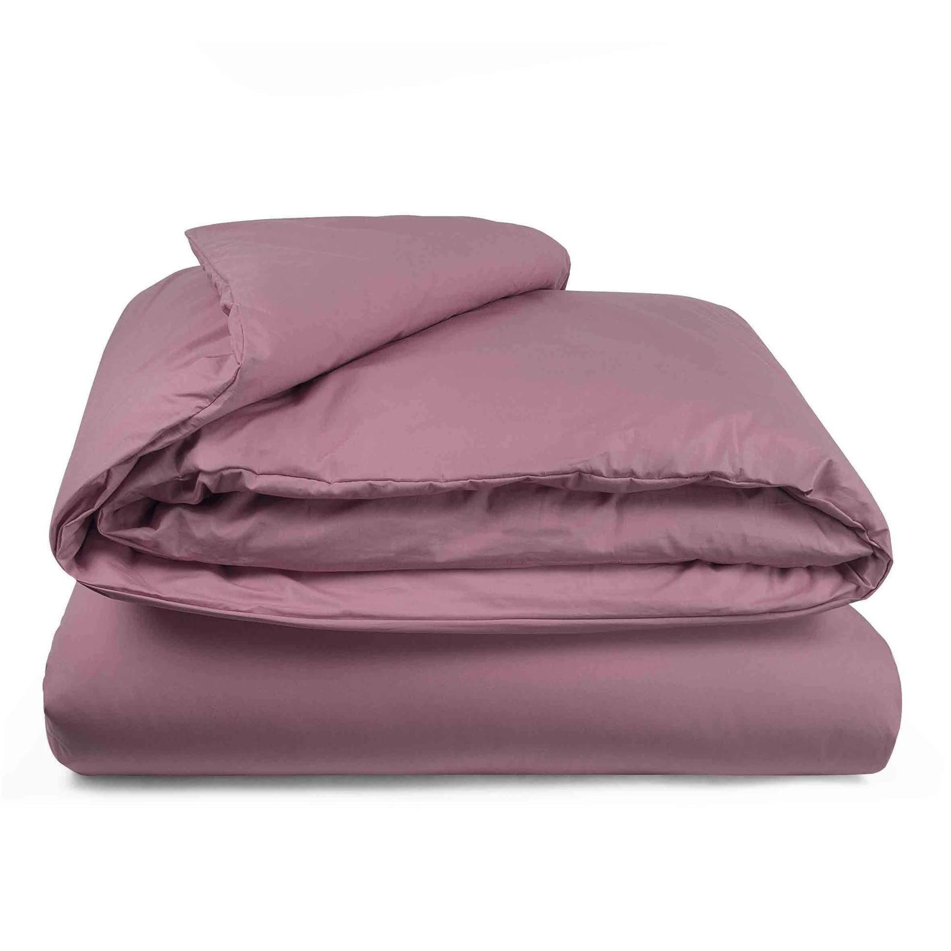 Sacco copripiumino Prestige in percalle di cotone colore Peonia