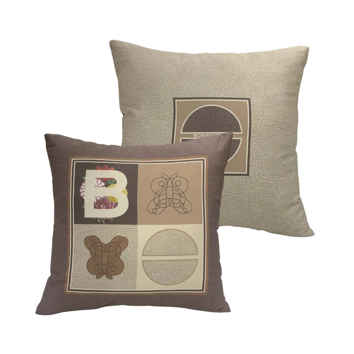 Cuscino arredo in raso Borbonese Color Block