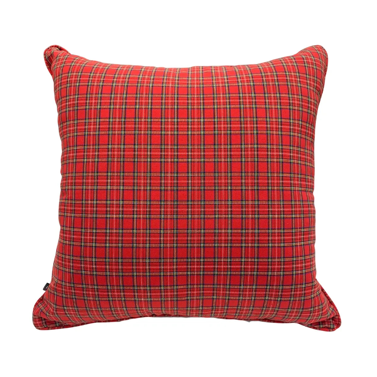 cuscino arredo cm 60x60 tartan colore rosso