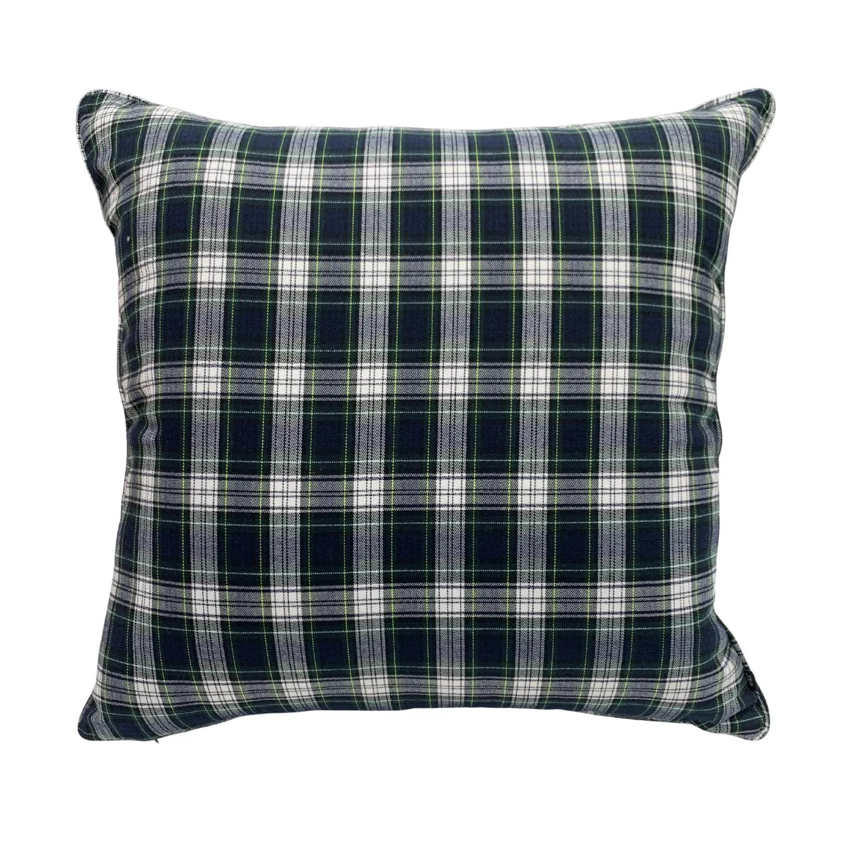 cuscino arredo cm 60x60 tartan colore verde