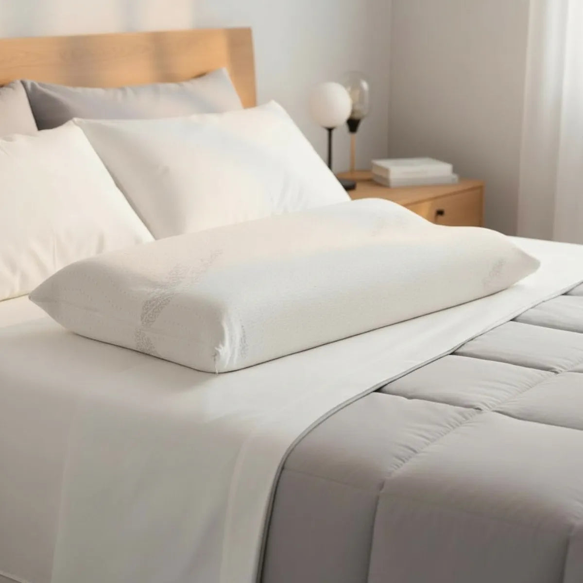 Cuscino doppia onda con antibatterico naturale - ideale per la cervicale