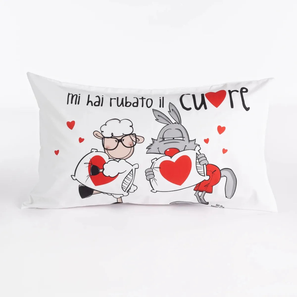 Fantafedera con disegno Happy People in cotone