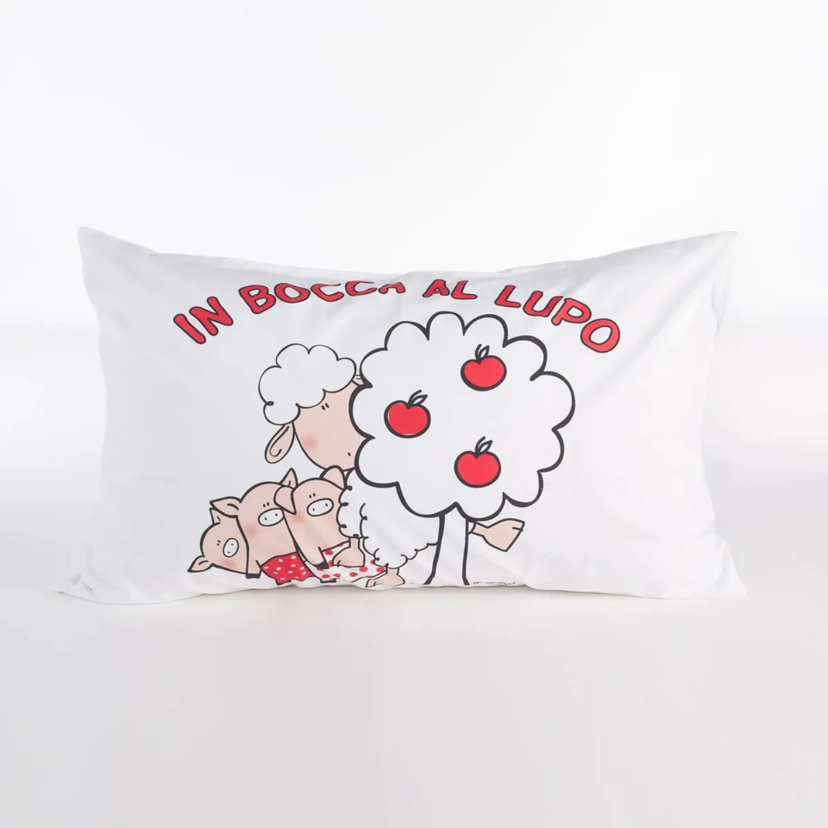 Fantafedera con disegno Happy People in cotone