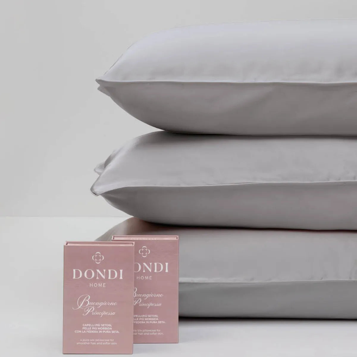 Federa in pura Seta Dondi Principessa - Tinta Unita nuvola