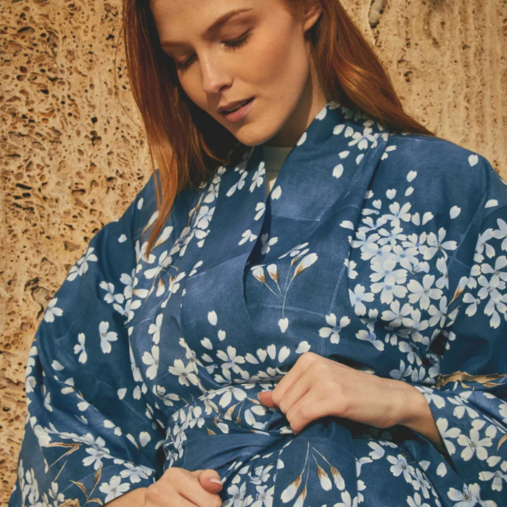 Kimono in tessuto Yukata
