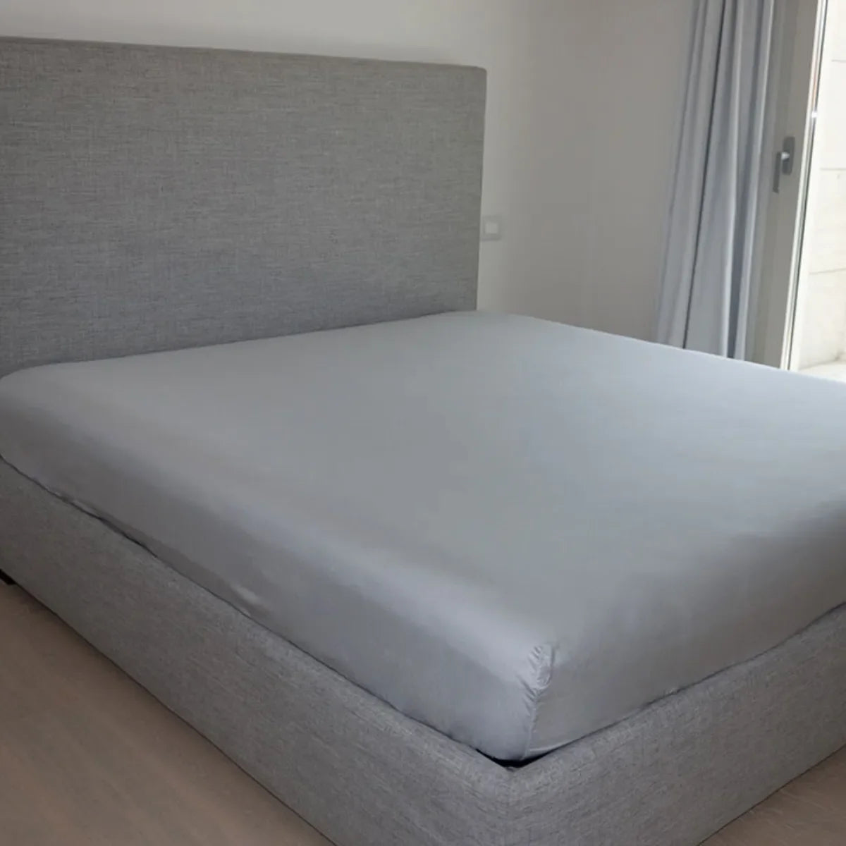 Lenzuolo Sotto con Angoli Lara – Tinta Unita in Cotone