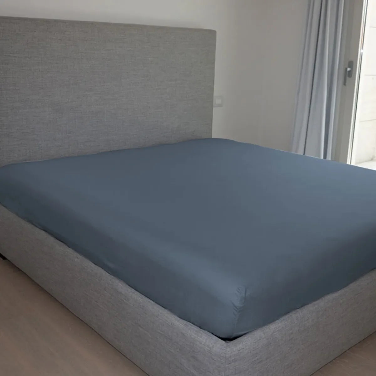 Lenzuolo Sotto con Angoli Lara – Tinta Unita in Cotone