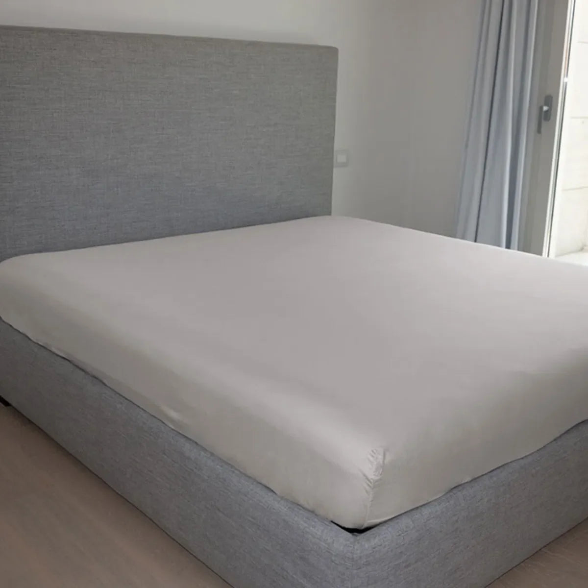 Lenzuolo Sotto con Angoli Lara – Tinta Unita in Cotone