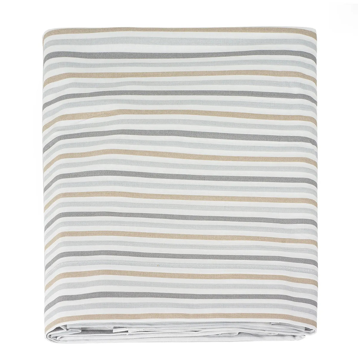 Lenzuolo sopra in cotone a righe Lara Cavalieri