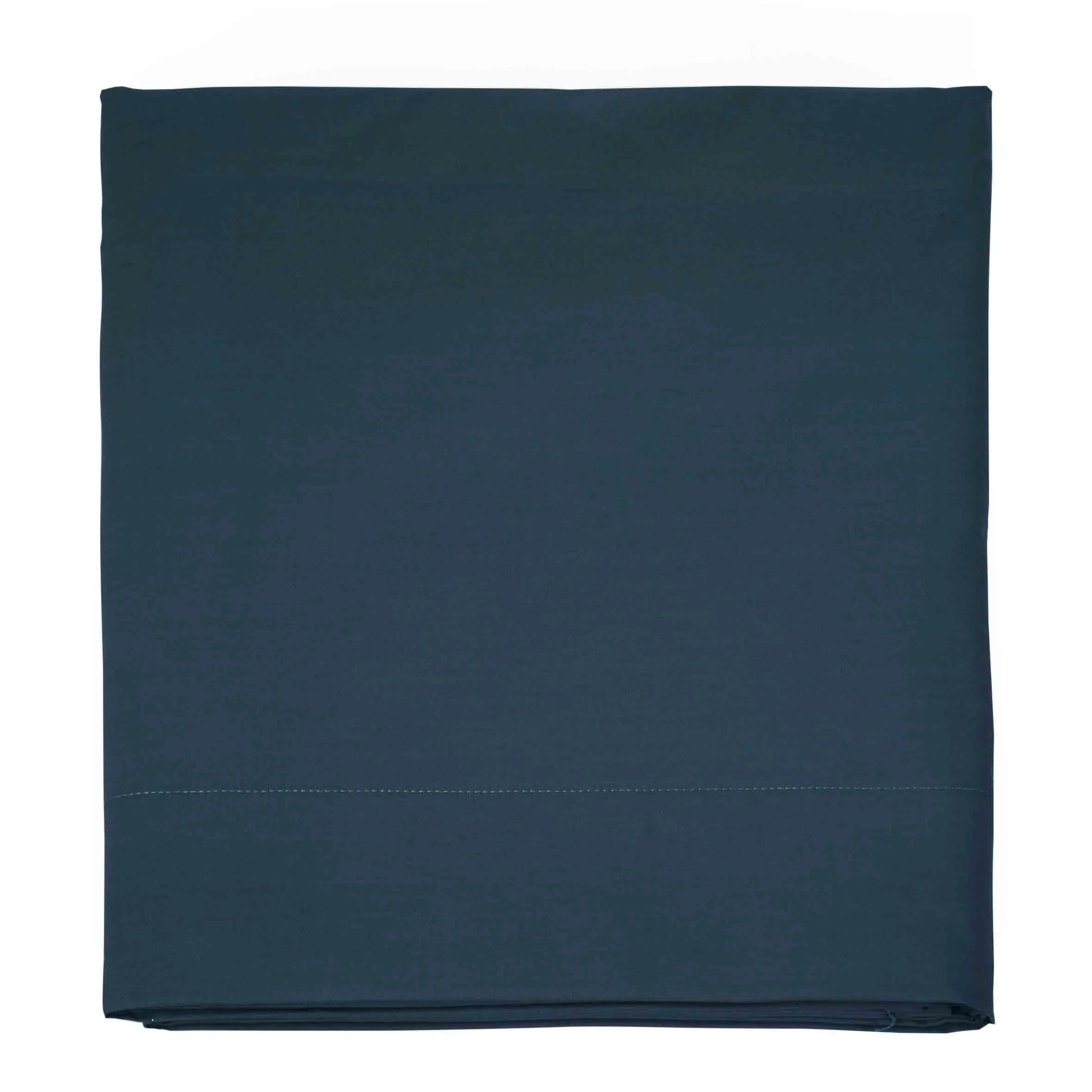 Lenzuola per sopra in percalle 200 TC Prestige Singolo colore Blu