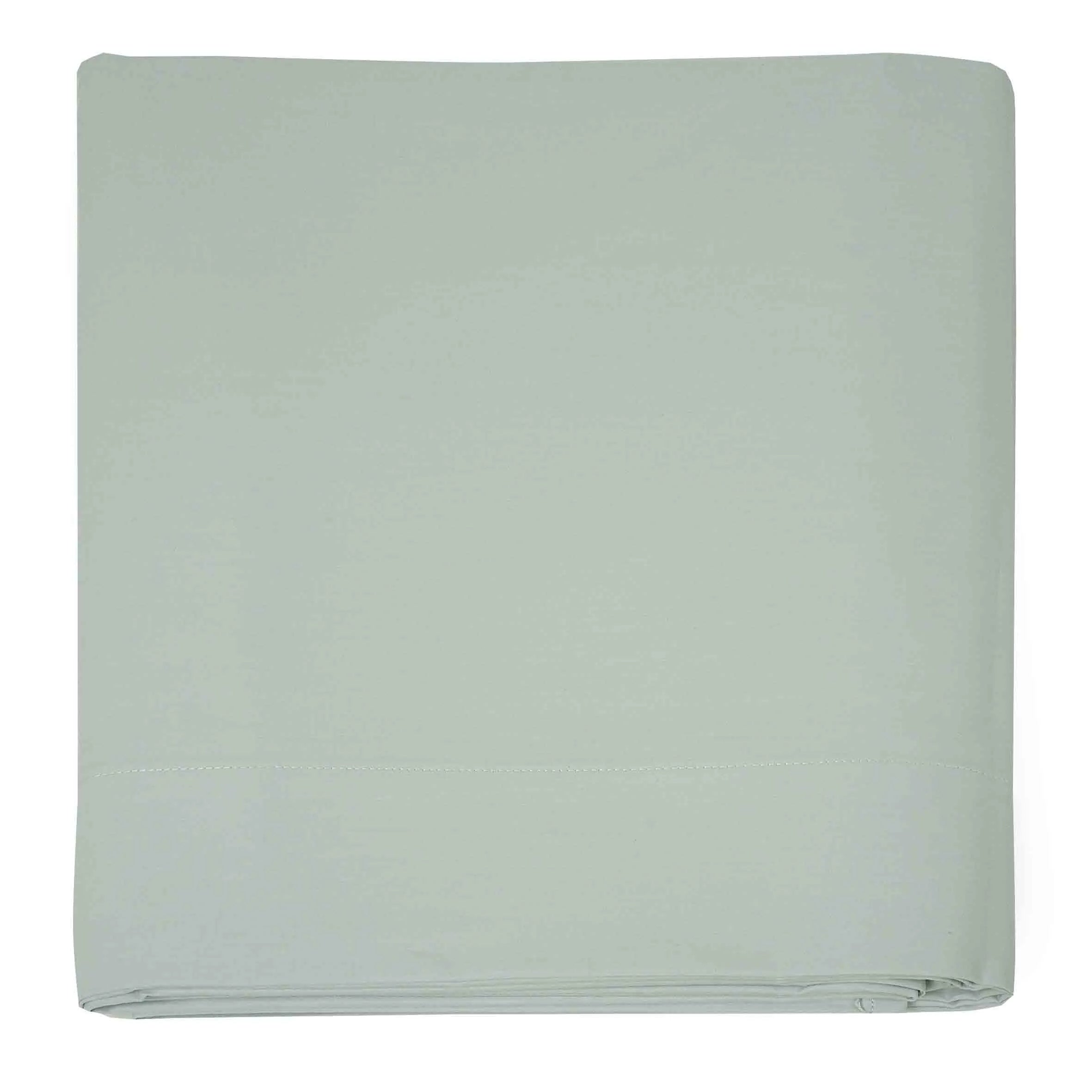 Lenzuola per sopra in percalle 200 TC Prestige Singolo colore Lichene