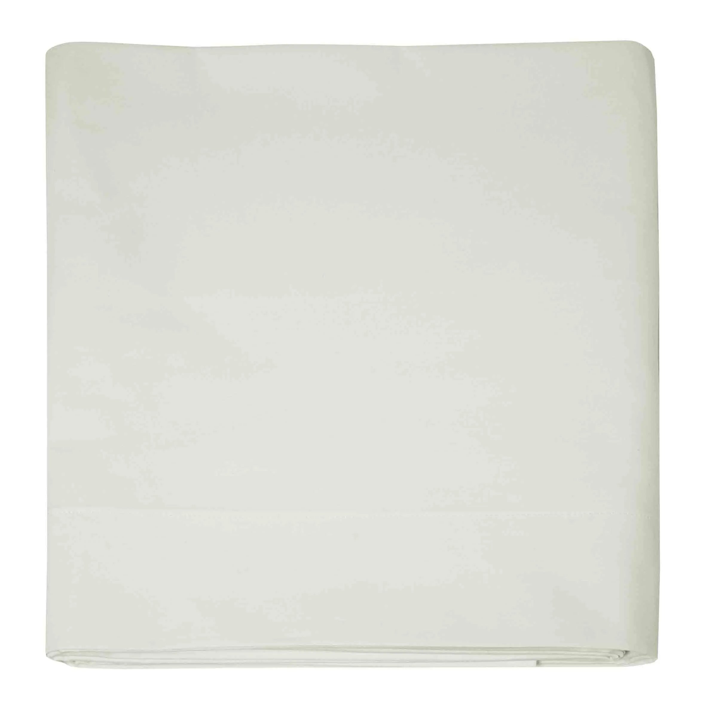 Lenzuola per sopra in percalle 200 TC Prestige Singolo colore  Panna