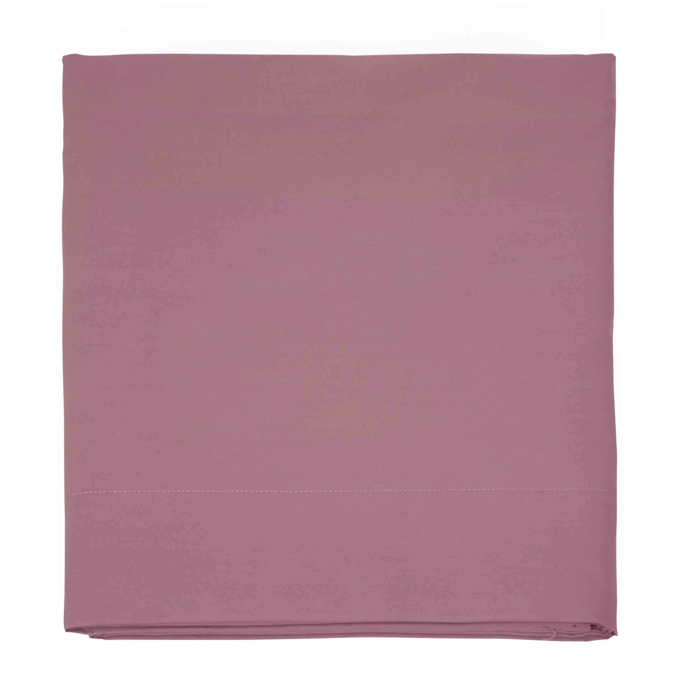 Lenzuola per sopra in percalle 200 TC Prestige Singolo colore Peonia