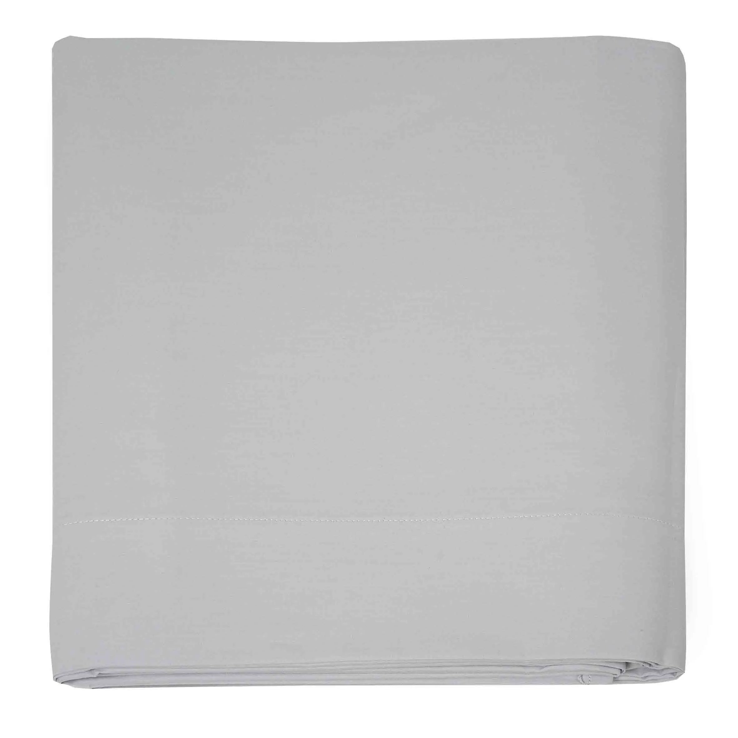 Lenzuola per sopra in percalle 200 TC Prestige Singolo colore Perla