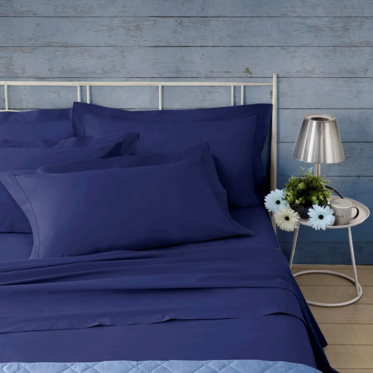 Linea sfusa in percalle di Nk Color colore Bluprint