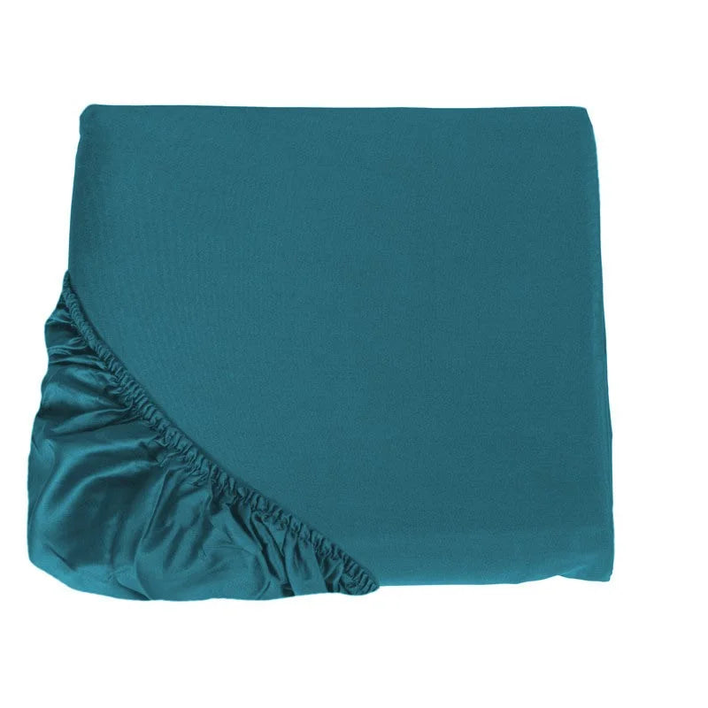 Lenzuolo sotto con angoli in raso 300TC Trecento - tinta unita