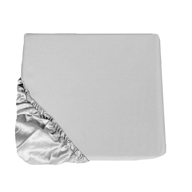 Lenzuolo sotto con angoli in raso 300TC Trecento - tinta unita