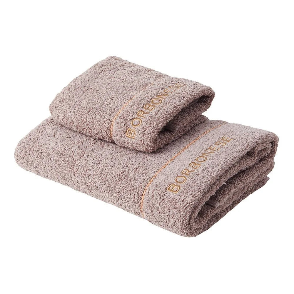 Coppia 1+1 Asciugamani Bagno Borbonese Fine Op