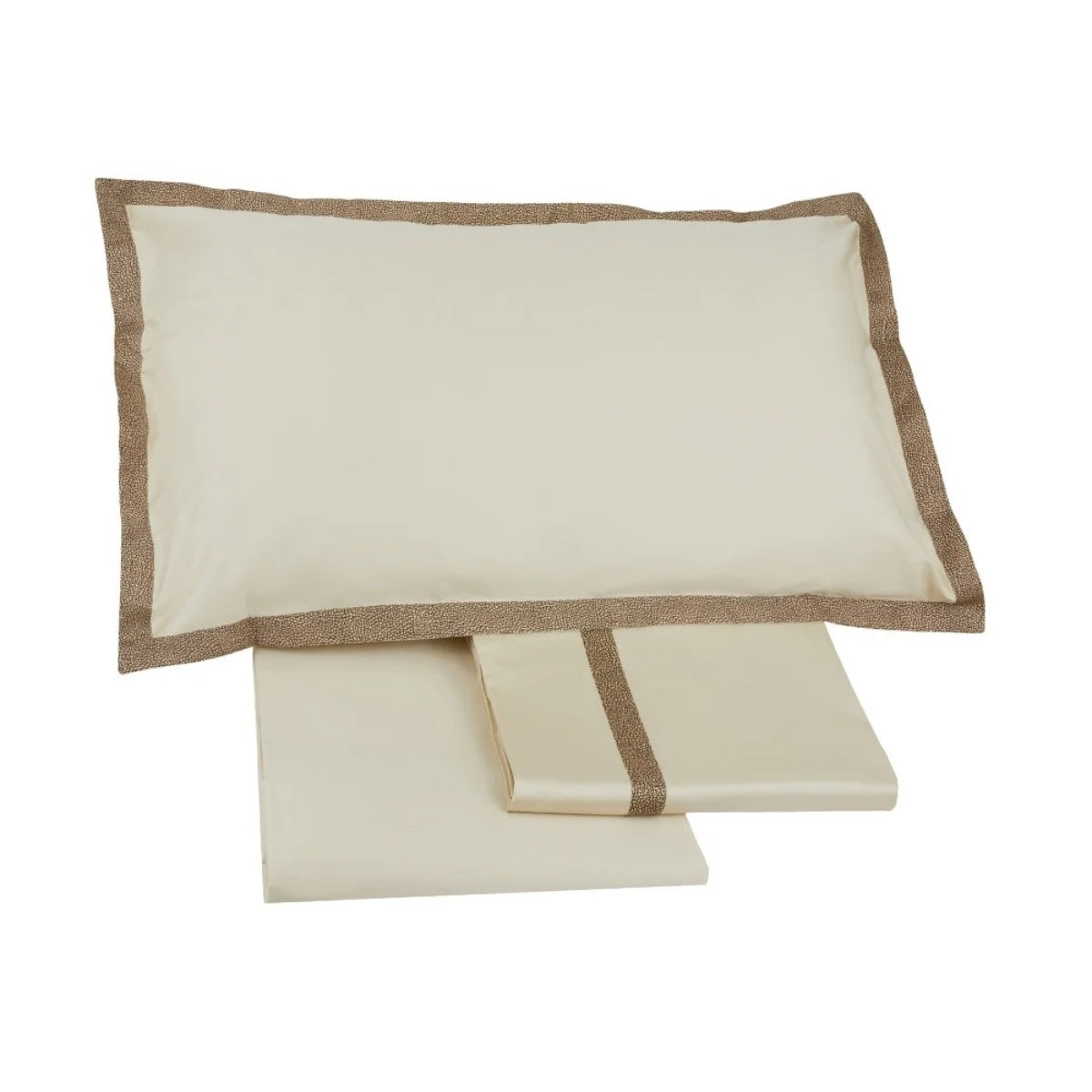 Completo lenzuola in raso Borbonese Minimal
