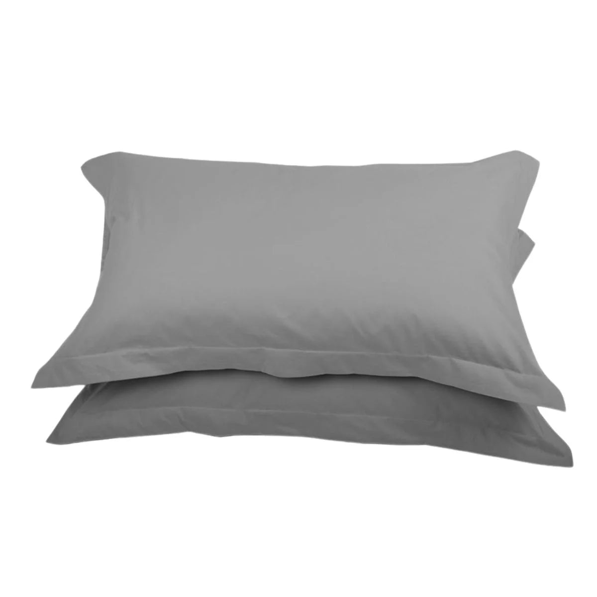 Coppia di federe in cotone Lara - Tinta Unita