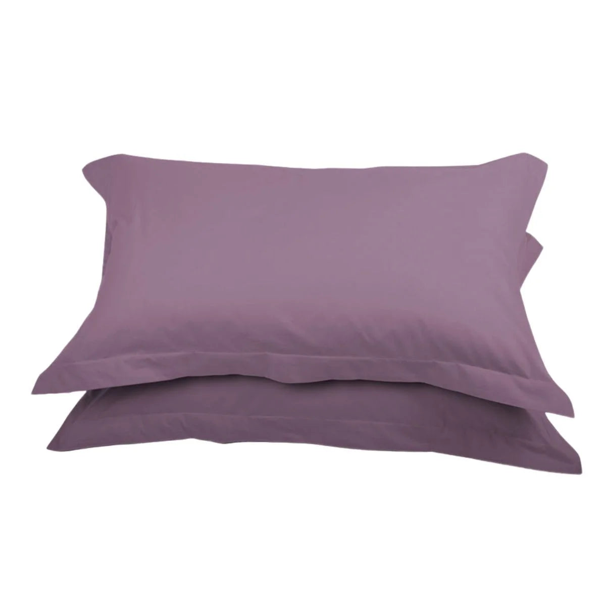 Coppia di federe in cotone Lara - Tinta Unita